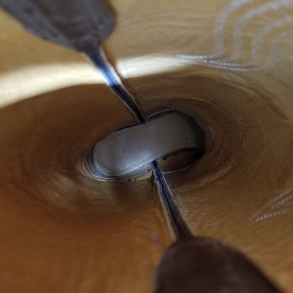 Old West Women's Riding Boot Round Toe Womans Brown Lb1624 sz 7.5M - Picture 6 of 10